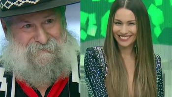 Un payador deslumbró a Pampita en Los 8 escalones: Le entrego mi corazón