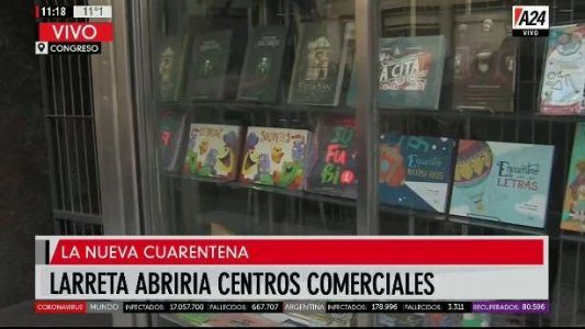 A24 recorrió comercios en la antesala de la nueva fase de la cuarentena