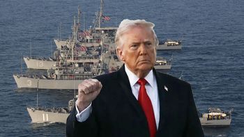 Donald Trump ordenó destruir todos los barcos iraníes que coloquen minas en el estrecho de Ormuz