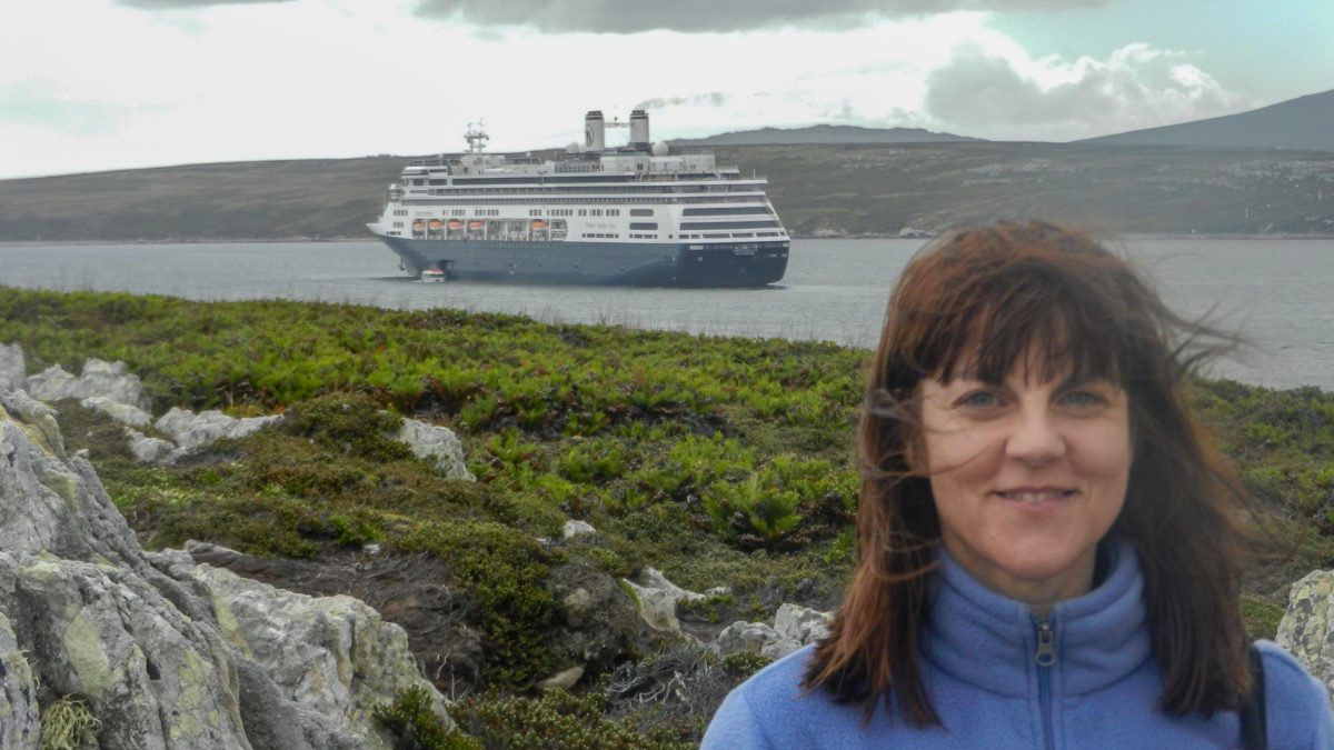 Cruceros hacen escala en las Malvinas