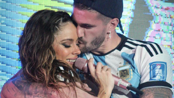 La tierna foto de Rodrigo de Paul con su hija que conmovió a Tini Stoessel