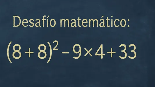 Desafío matemático: muy pocos lo resuelven antes de los 10 segundos