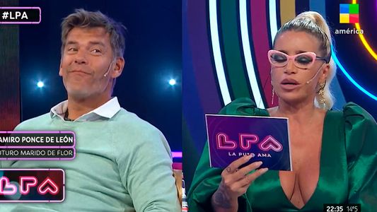 La tremenda pregunta sexual de Flor Peña a Ramiro Ponce de León