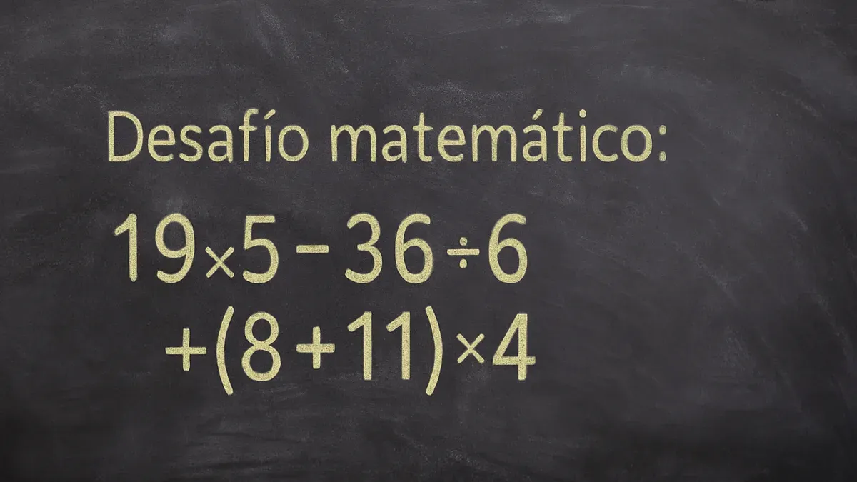 La regla esencial para resolver este desafío matemático es conocido como PEMDAS (por sus siglas en inglés) o jerarquía de operaciones.