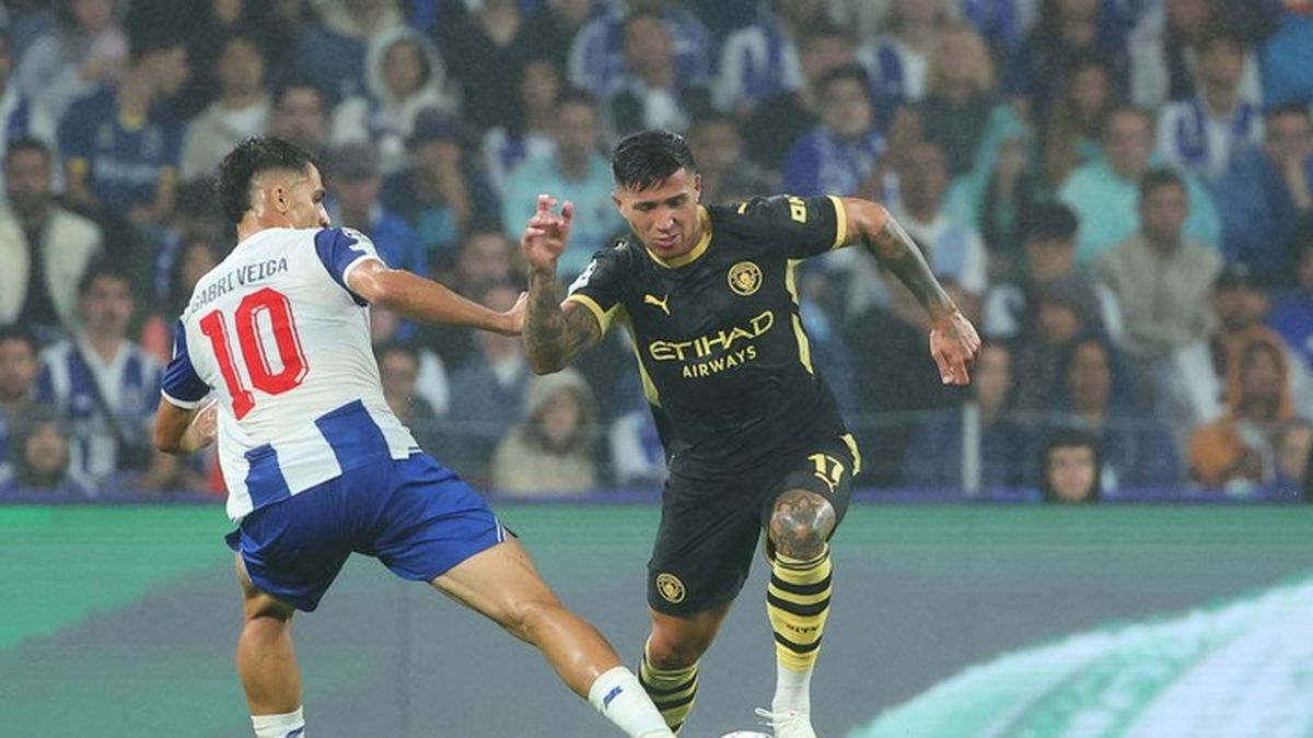 El equipo ciudadano venció 2-0 al Porto con un doblete de Erling Haaland. (Foto: AP)