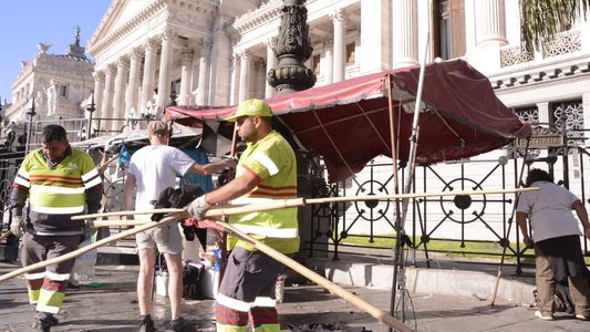 El Gobierno porteño desalojó un segundo acampe de los pueblos originarios