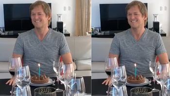 El video del cumpleaños de Jorge Taiana en cuarentena: ¡Con la presencia de Claudia Villafañe!