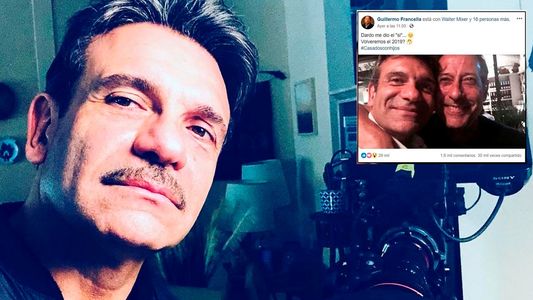 Marcelo de Bellis: Francella no tiene redes pero la foto es real