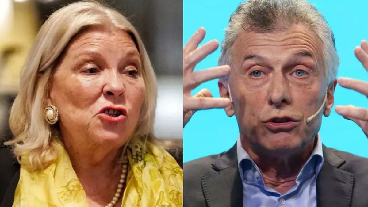 Elisa Carrió quien cruzó duramente a Mauricio Macri