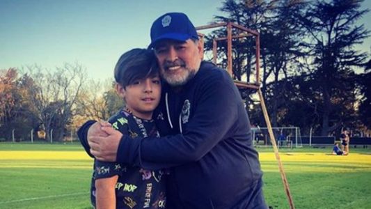 Diego Maradona se reencontró con su nieto Benjamín: El amor dejó en evidencia que todo lo puede
