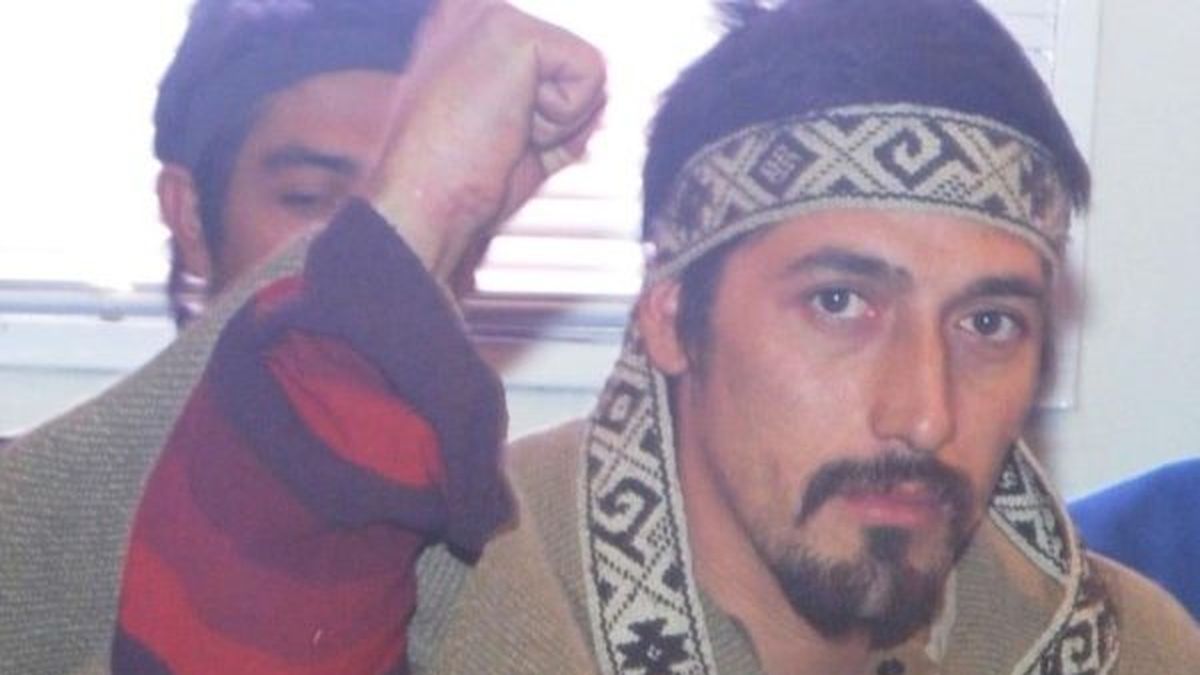 El l&iacute;der de Resistencia Ancestral Mapuche, Facundo Jones Huala (Foto: archivo).