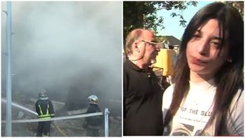 El crudo relato de la joven que abrió la puerta y encontró un mar de fuego: Pensé que...