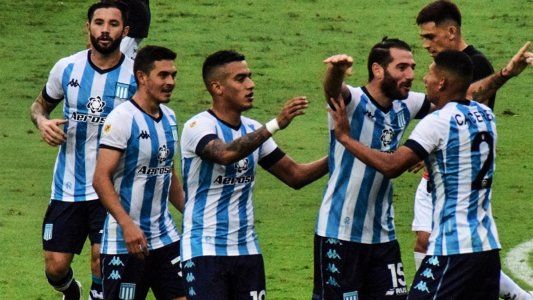 Racing se lo dio vuelta al puntero Colón y le ganó 2-1 sobre la hora en el Cilindro