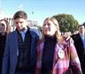 Distanciada de Milei, Villarruel participó el acto por el Día de la Bandera junto a Pullaro, en Rosario