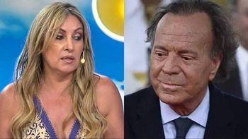 El incómodo momento que vivió Marcela Tauro con Julio Iglesias durante una entrevista: Me dio un pico y...