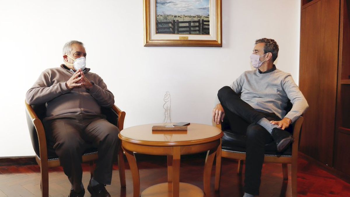 Con Florencio Randazzo, uno de los referentes nacionales que tendrá el espacio Acuerdo por Mendoza que integra Carlos Iannizzotto.