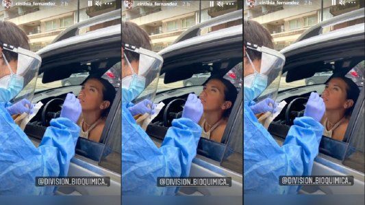 Cinthia Fernández reveló el resultado de su hisopado tras el contacto con Mariana Brey