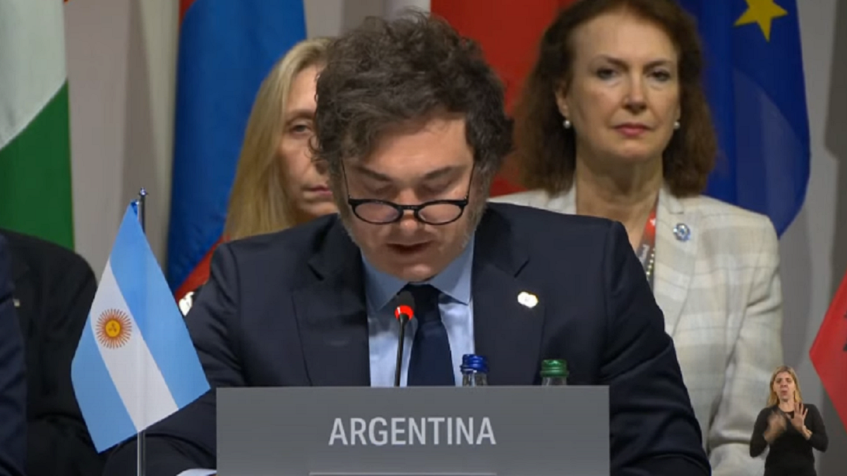 Javier Milei, en la Cumbre por la Paz de Ucrania: Hay una nueva Argentina