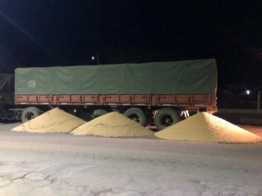 Los ataques a los transportistas de camiones fue denunciado por los productores agrupados en Apronor. 