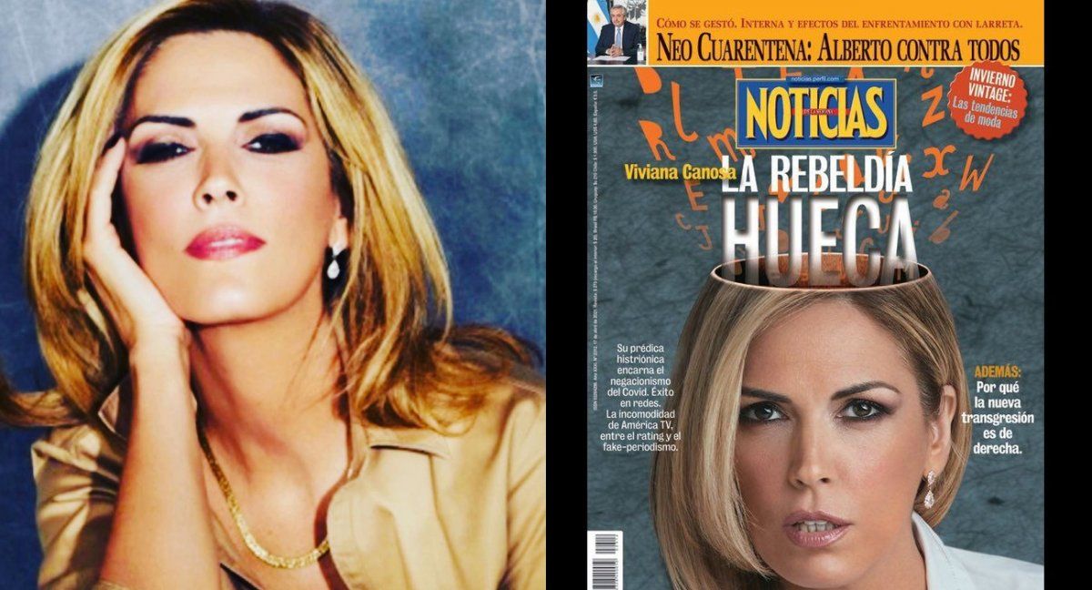 La respuesta de Viviana Canosa a la dura tapa de Noticias