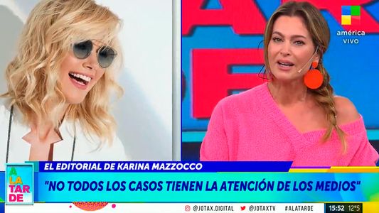 El comprometido mensaje de Karina Mazzocco sobre el ataque al hijo de Valeria Mazza