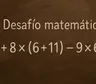 Desafío matemático: no cometas el error en el que caen muchos al resolverlo