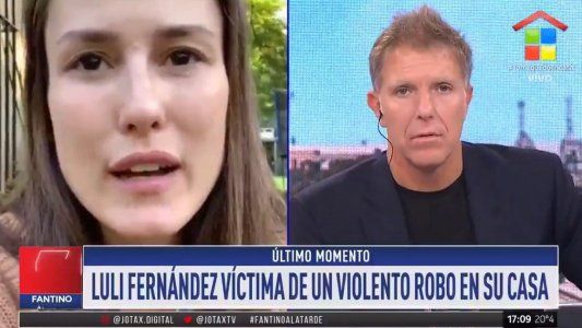 Luli Fernández dio más detalles de la entradera: No estaban drogados y uno sí más nervioso que el otro