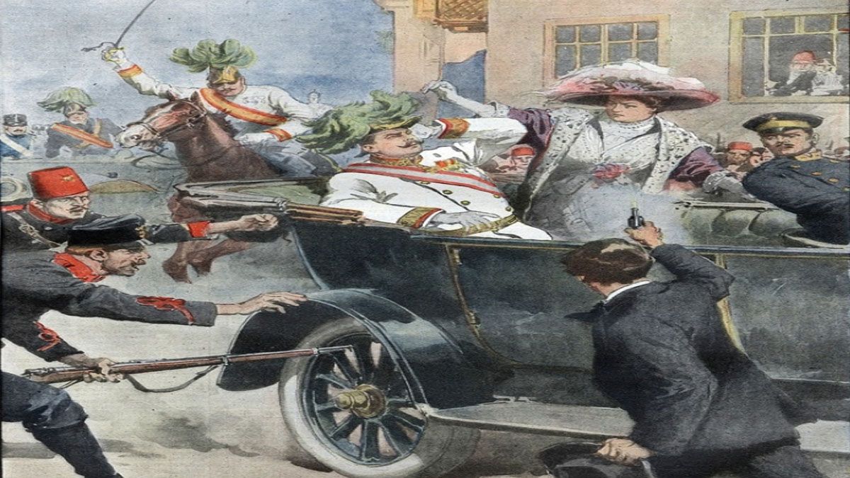 En 1914, el asesinato del heredero del trono del imperio austrohúngaro desencadenó la Primera Guerra Mundial ( Foto: La domenica del corriere)