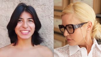 La clase de modelaje de Valeria Mazza a Anabel Sánchez, la joven que se volvió viral por su video para Vogue