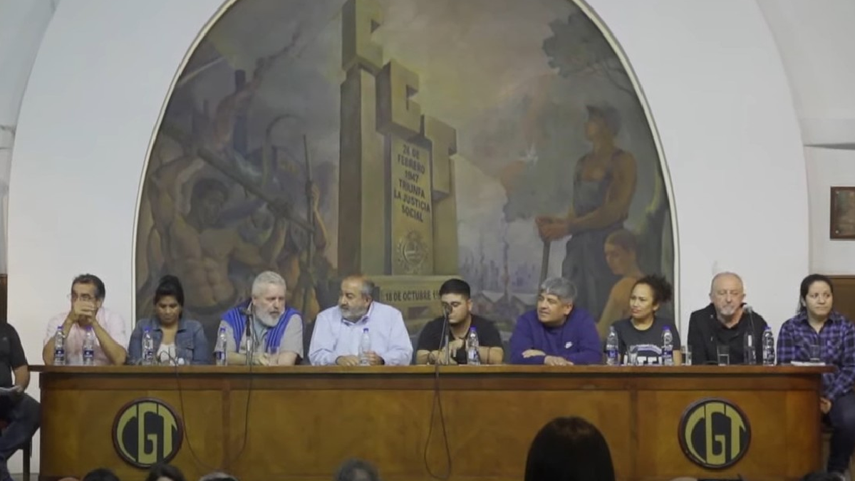 La advertencia de la CGT y organizaciones piqueteras a Javier Milei: Vamos a ser los primeros en salir a la calle. (Foto: captura)