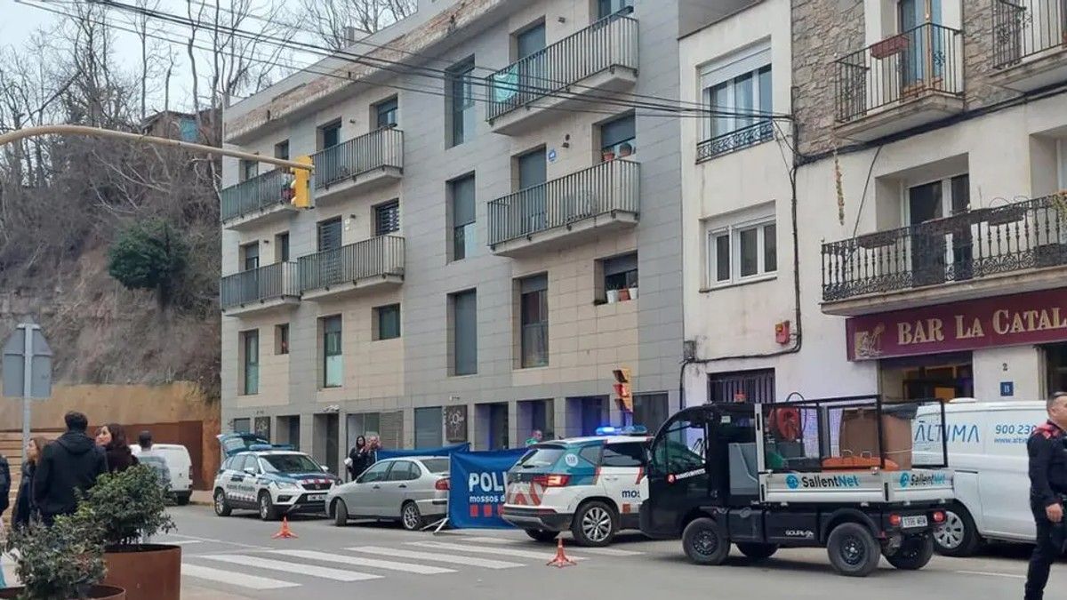 El lugar donde ocurrió la tragedia en Barcelona. (Foto: El Periódico) 