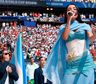 La Nena de Argentina en el MetLife: así fue la interpretación del himno de María Becerra antes de la final