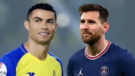 La última imagen viral de la rivalidad Cristiano Ronaldo vs Messi