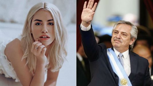 Lali Espósito siguió la asunción de Alberto Fernández desde España y le hizo un concreto pedido a los políticos