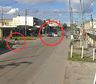 Un jubilado atropelló a un adolescente mientras corría una picada: el video