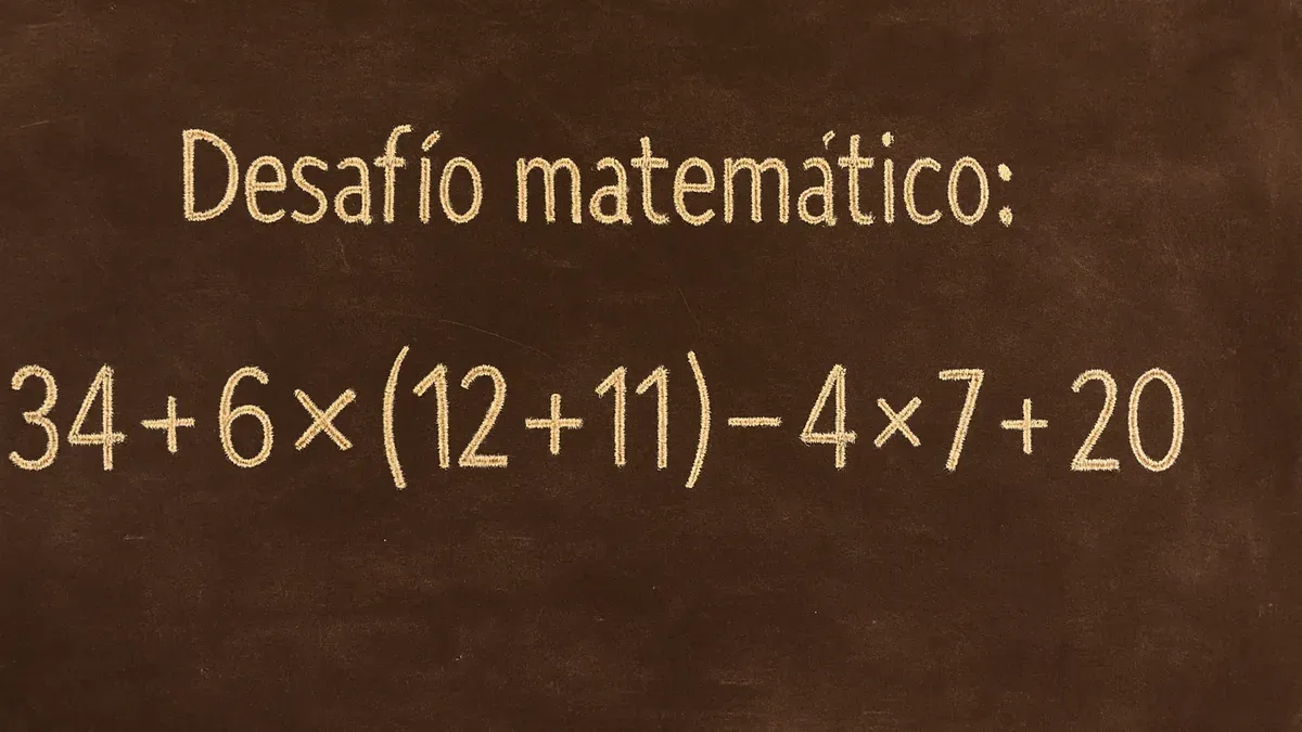 La regla esencial para resolver este desafío matemático es conocido como PEMDAS (por sus siglas en inglés) o jerarquía de operaciones.
