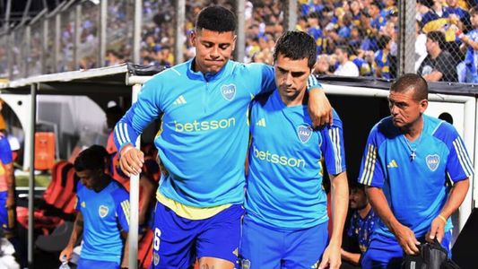 Preocupación en Boca: Marcos Rojo se hizo estudios y se confirmó su lesión
