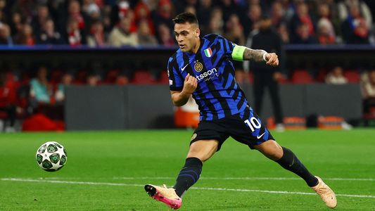La definición de Lautaro Martínez en su golazo contra el Bayern Múnich