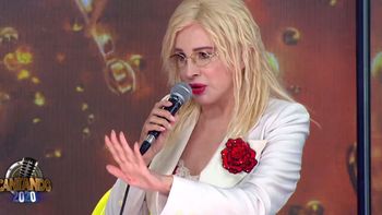 El picante cruce entre Carmen Barbieri y Nacha Guevara: Soy comediante, no te enojes