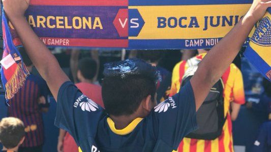 Boca y Barcelona se disputan la Copa Joan Gamper en un amistoso de lujo