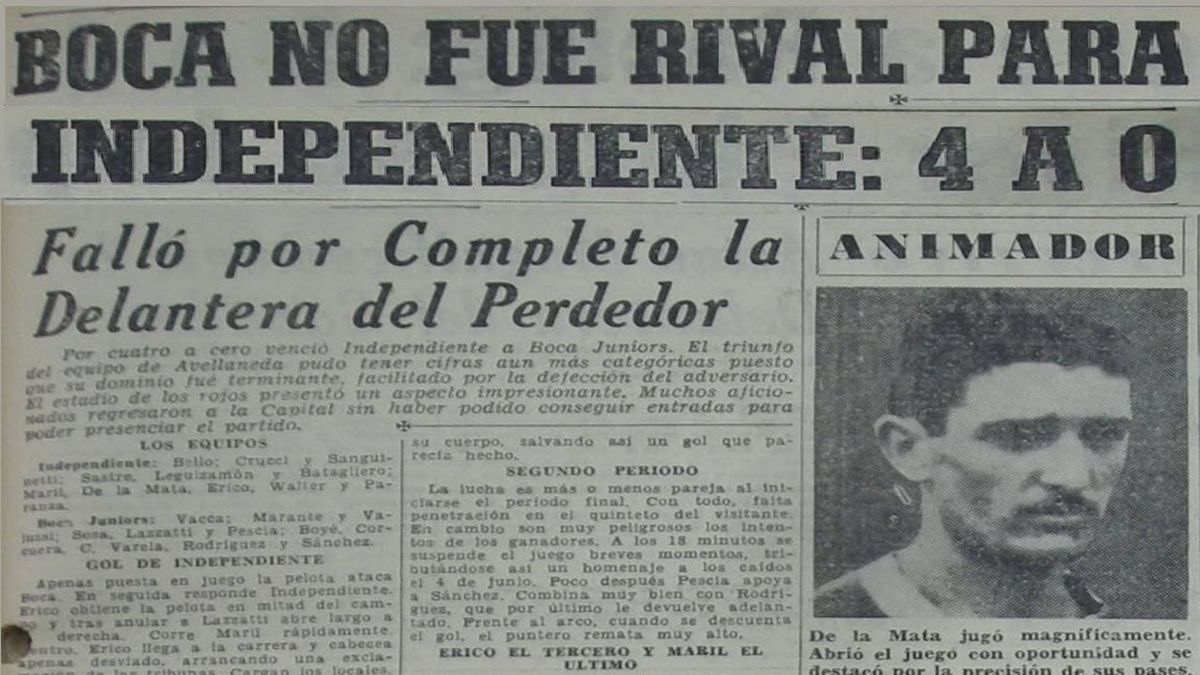 Un histórico triunfo de Independiente a Boca por 4 a 0, un 4 de junio de 1944 le dio el nombre al barrio en donde se halló un búnker de droga que condujo a 