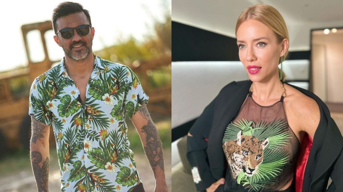 Fabián Cubero y Nicole Neumann