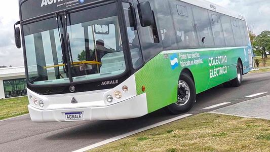 Llega el primer colectivo que funciona con batería de litio
