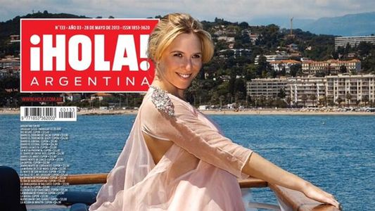 Carla Peterson, espléndida en Cannes con Lousteau
