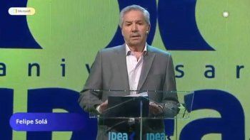 Solá en el Coloquio de IDEA: América Latina está divida por Venezuela
