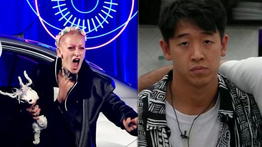 La reacción de Furia cuando El Chino entró al estudio de Telefe tras su salida de Gran Hermano