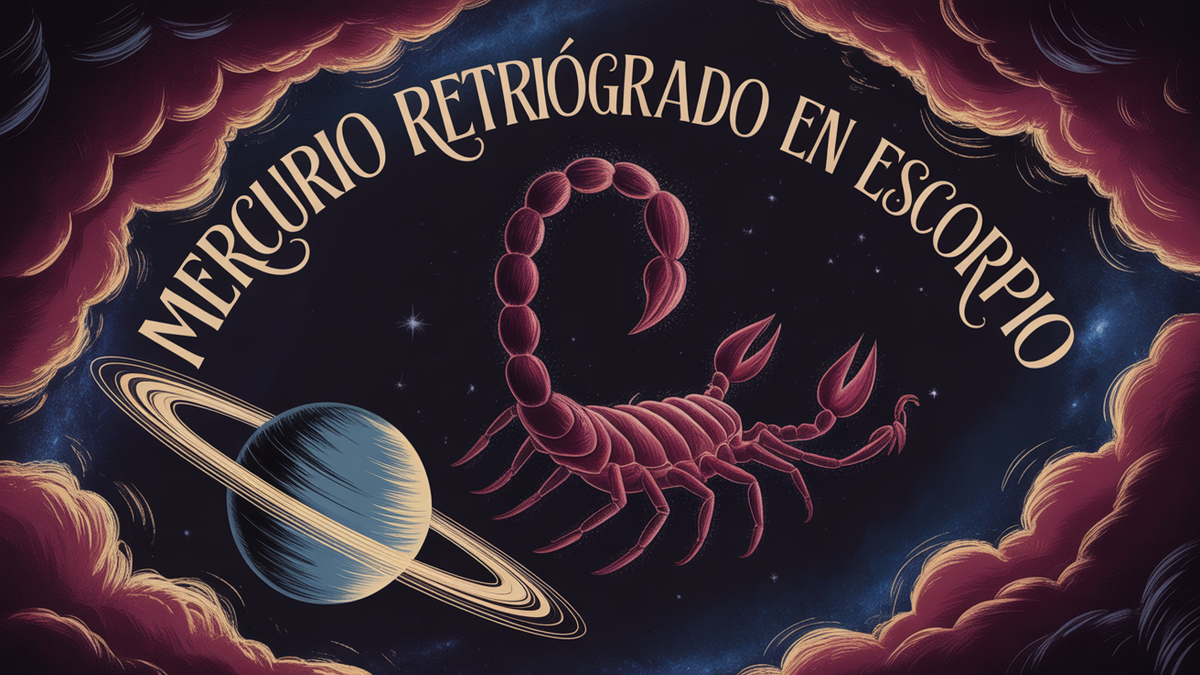 Foto: Mercurio retrógrado en Escorpio. Astrología.