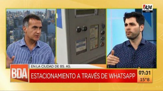 La Ciudad propuso que el estacionamiento medido sea por Whatsapp