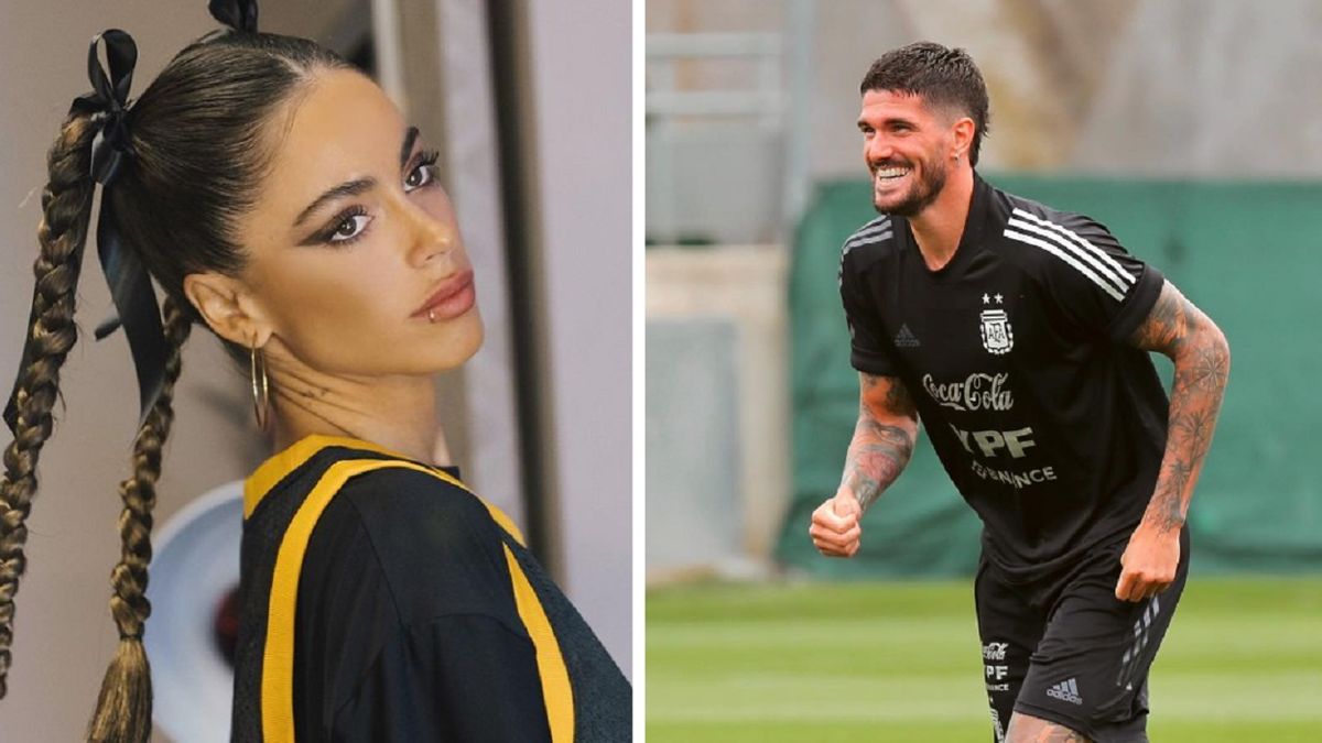 El tierno idea y vuelta de Tini Stoessel y Rodrigo de Paul en las redes