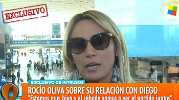 Rocío Oliva habló sobre la salud de Maradona